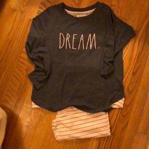 Rae Dunn pajama set
